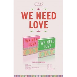 STAYC WE NEED LOVE 3rd Single Album Random Version 