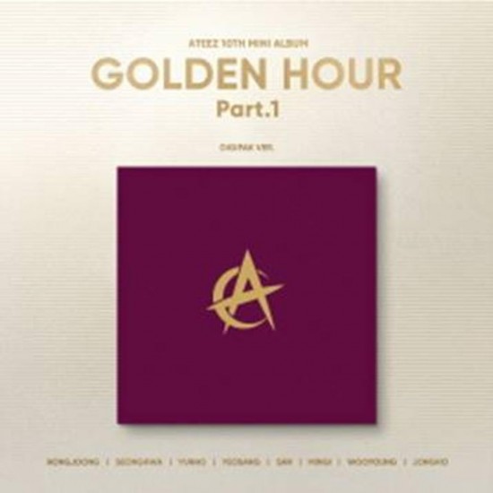 ATEEZ GOLDEN HOUR : Part.1 10th Mini Album Digipac