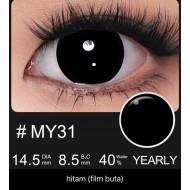 Siyah Körsiyah Cosplay Lens