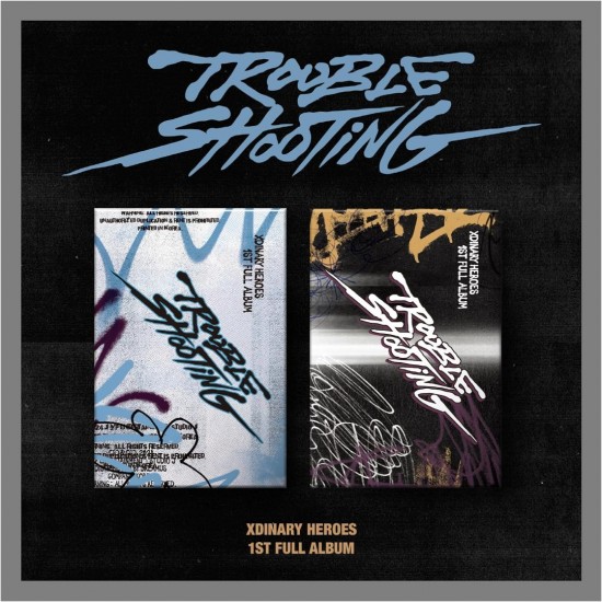 Dreamus Xdinary Heroes - 1st Full Album Troubleshooting CD B VERSİYON (SİYAH)