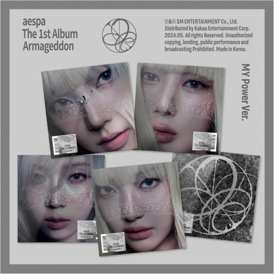 Aespa - 1st Album - Armageddon - My Power Random Versiyon