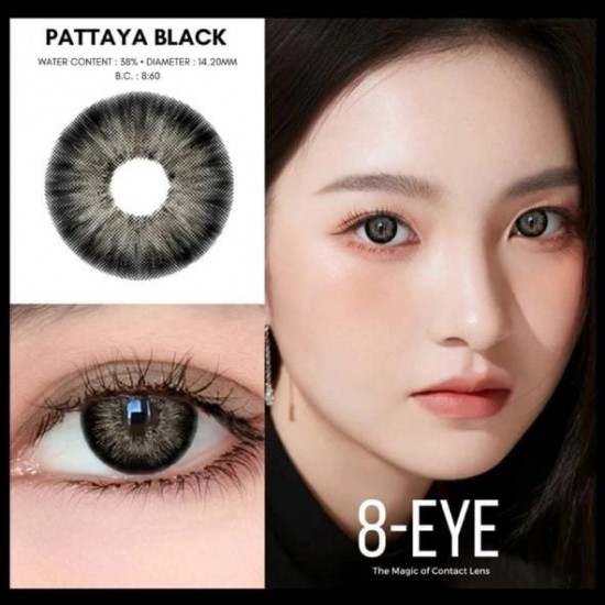 Pattaya Siyah Circle Lens