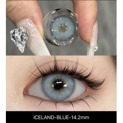 İceland Mavi Doğal Circle Lens