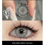 İceland Gri Doğal Circle Lens