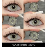 Taylor Yeşil Doğal Circle Lens