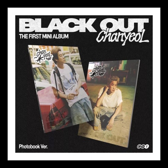EXO CHANYEOL BLACK OUT 1st Mini Albüm Random Ver
