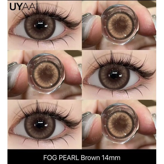 Dubaı Fog Pearl  Kahverengi Lens