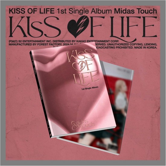 KISS OF LIFE Midas Touch 1st Single Album Photobook Ver