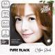 PUREBLACK Circle Coffee Black Renk Lens