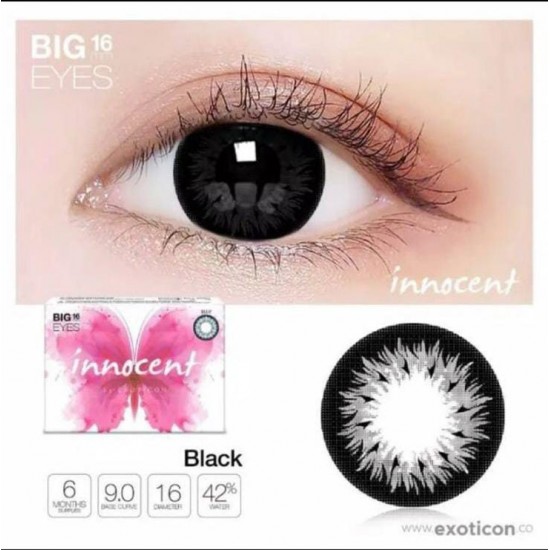 İnnocent Siyah Circle Lens 
