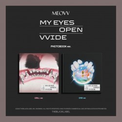 MEOVV MY EYES OPEN VVIDE 1st EP Album (Photobook - ORB Ver
