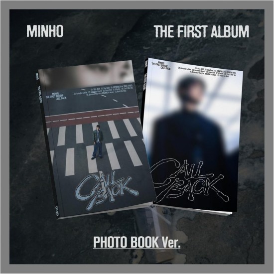 SHINee MINHO CALL BACK 1st Album Photobook