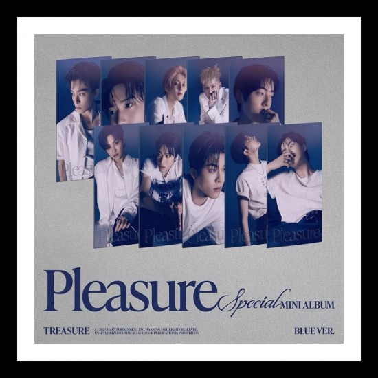 TREASURE PLEASURE Special Mini Album BLUE Ver