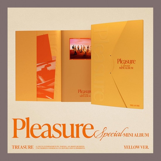 TREASURE PLEASURE Special Mini Album (Photobook - Yellow Ver.)