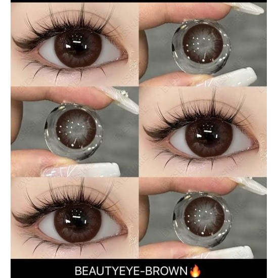 Beautyeye Kahverengı Renkli Lens