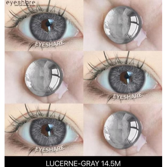 Lucerne Gri Renkli Lens