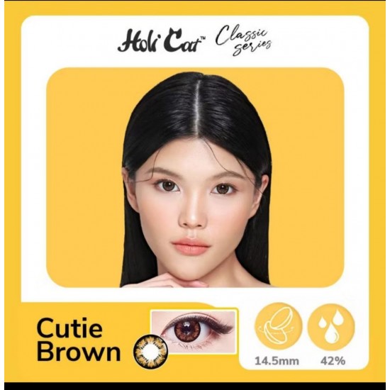 HOLICAT Cutıe Kahverengı Renkli Lens