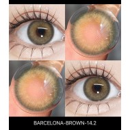 Barcelona Kahverengi Renkli Lens