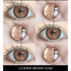 Lucerne Kahverengi Renkli Lens