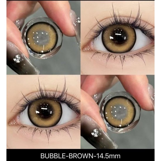 Buble Kahverengı Circle Lens