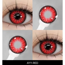 AYY Kırmızı Doğal Circle Lens