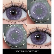 Seattle Violet Gri Renkli Lens