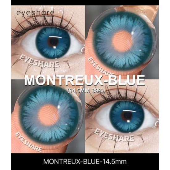 Montreux Mavi Renkli Lens