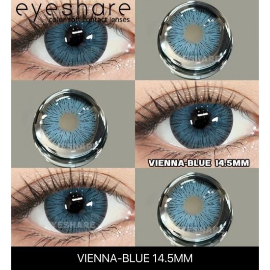 Vıenna Mavi Renkli Lens