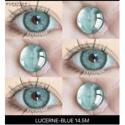Lucerne Mavı Renkli Lens