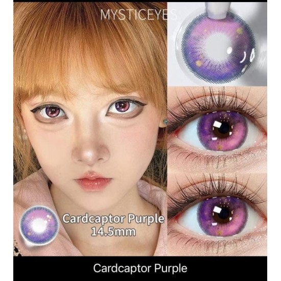 Cardcaptor Mor Doğal Circle Lens
