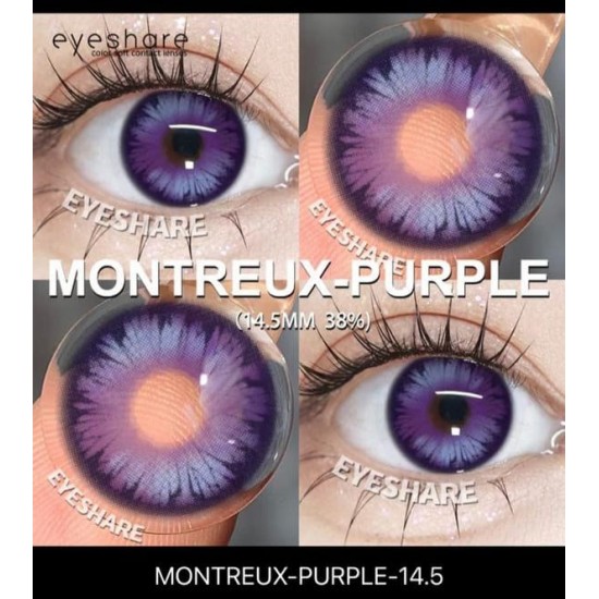 Montreux Mor Renkli Lens