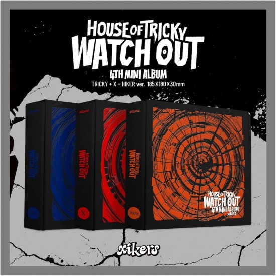 xikers HOUSE OF TRICKY : WATCH OUT 4th Mini Album TRICKY  Version