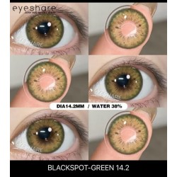 Blackspot Yeşil Circle Lens