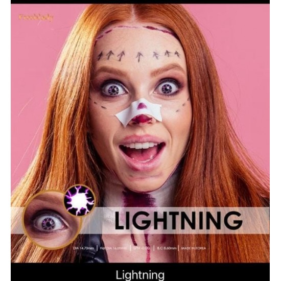 LIGHTNING COSPLAY LENS