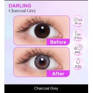Adaling CHARCOAL Circle Gri Lens