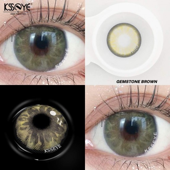 Gem HazelGreen Doğal Circle Lens
