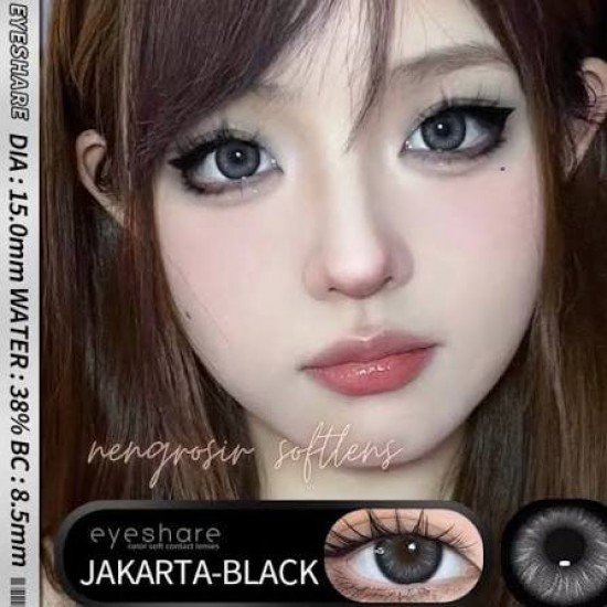 Jakarta Siyah Doğal Lens