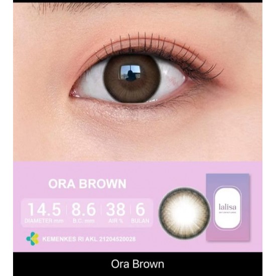 LALİSA Ora Kahverengi Doğal Lens