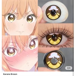 Karane Kahverengi Anime Lens