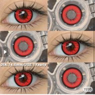 BELLA Kırmızı - Siyah Lens 