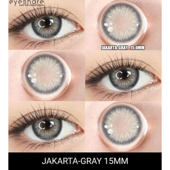 Jakarta Gri Doğal Lens