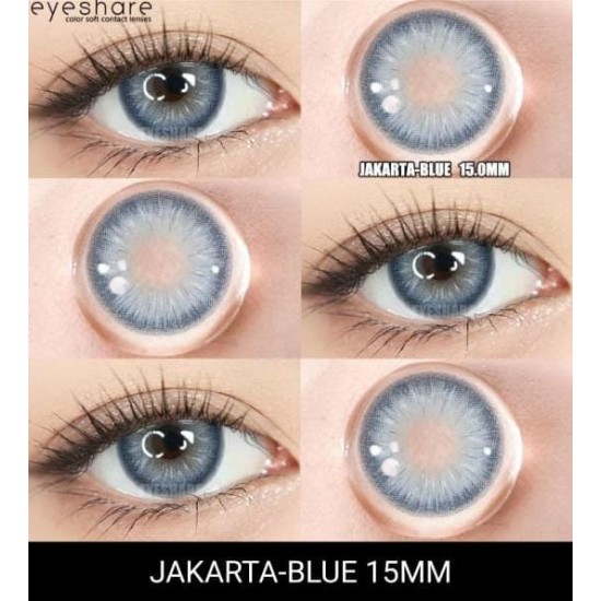 Jakarta Mavi Doğal Lens