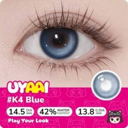 Norko Mavi Doğal Circle Lens