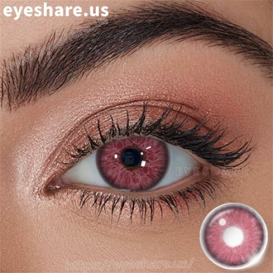 Lucerne Pembe Renkli Lens