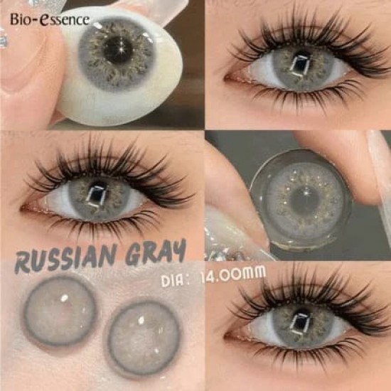 Russıangırl Doğal Circle Gri Lens