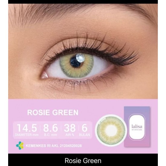 LALİSA ROSIE Yeşil Doğal Lens