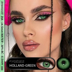 Holland Yeşil Renkli Lens