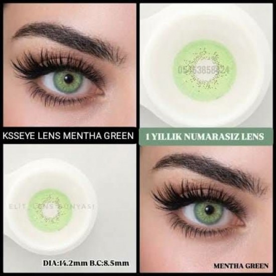 Mentha Yesil  Circle Lens