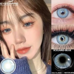 İceland Mavi Doğal Circle Lens